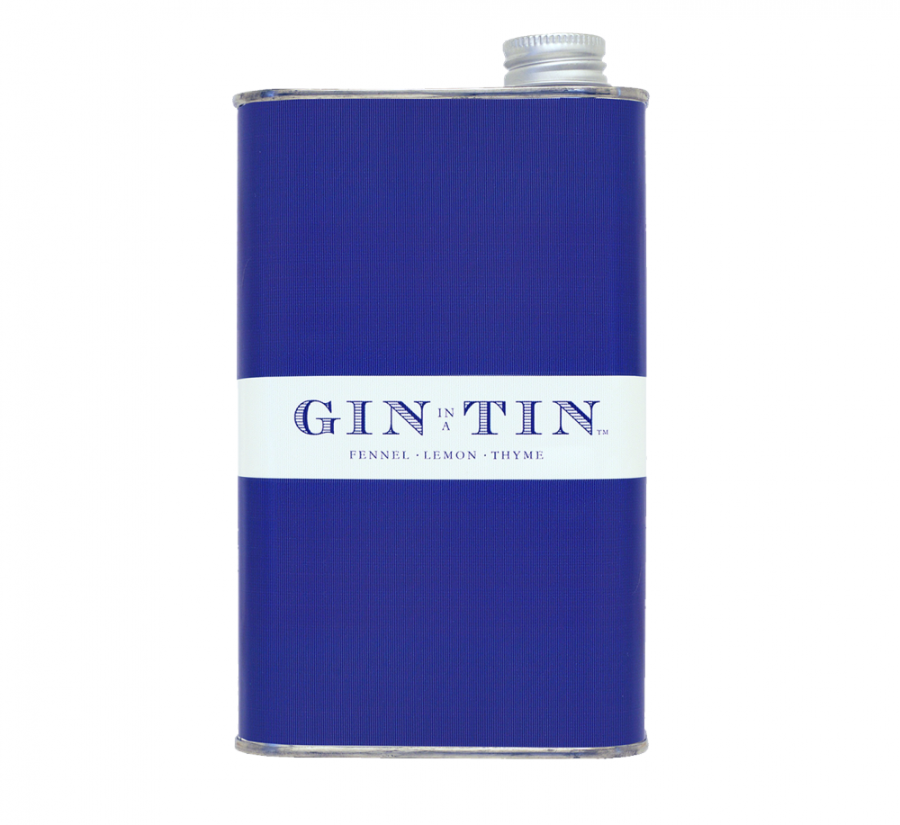 Gin In A Tin - Blend No.7 fennel, lemon and thyme gin in a tin