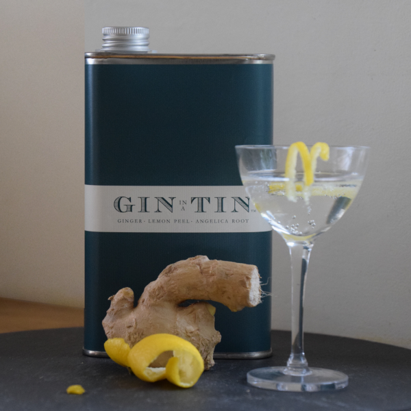 Gin In A Tin - Blend No.13 - ginger, lemon peel and angelica root