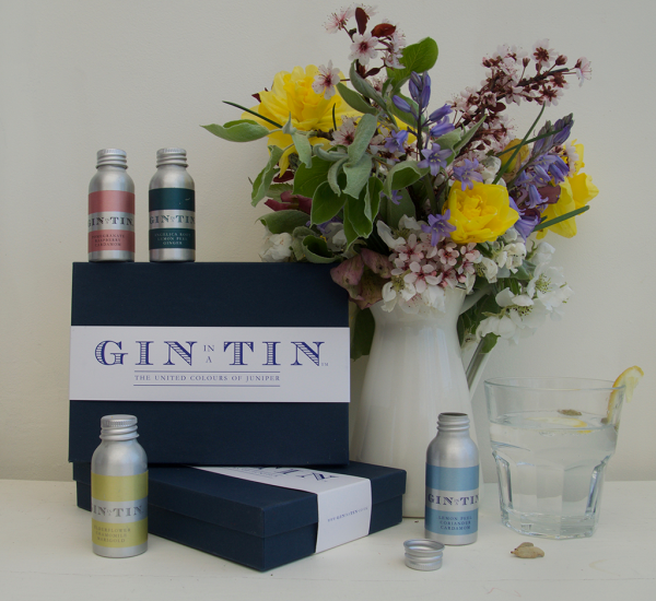 Gin In A Tin - Box Set of Four