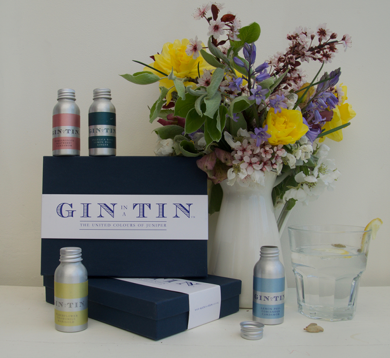 Gin In A Tin - Box Set of Four letterbox gifts
