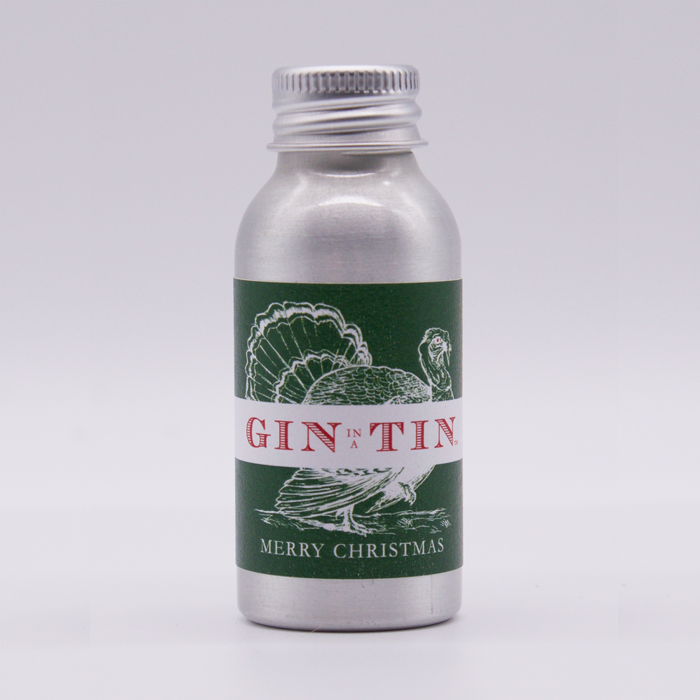 Gin In A Tin - 35ml Turkey Festive Tin