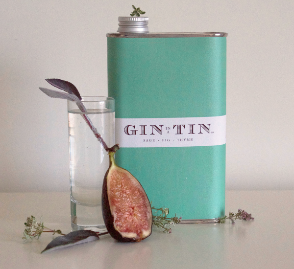 fig and sage tins of gin
