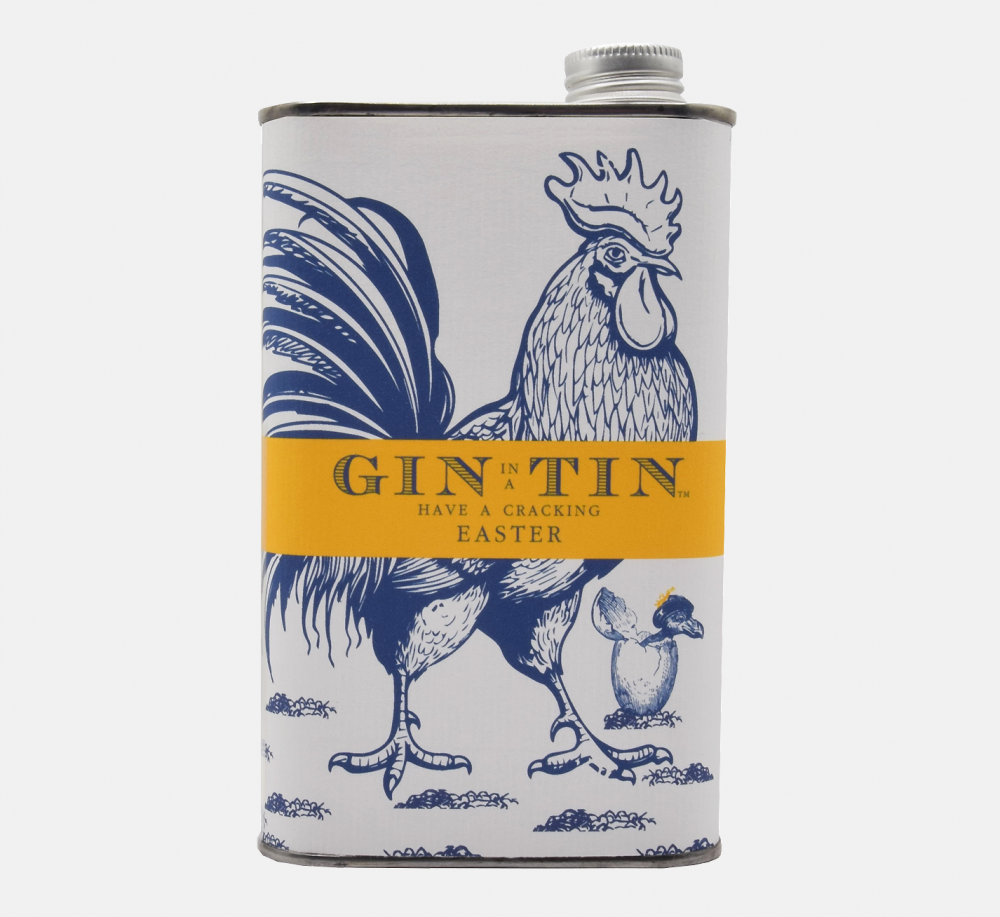 Gin In A TIn - Easter Gin - Cockerel