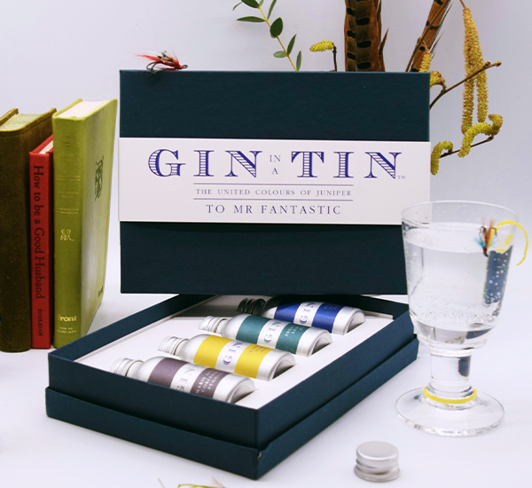 Gin In A Tin - Box fo Four - To Mr Fantastic