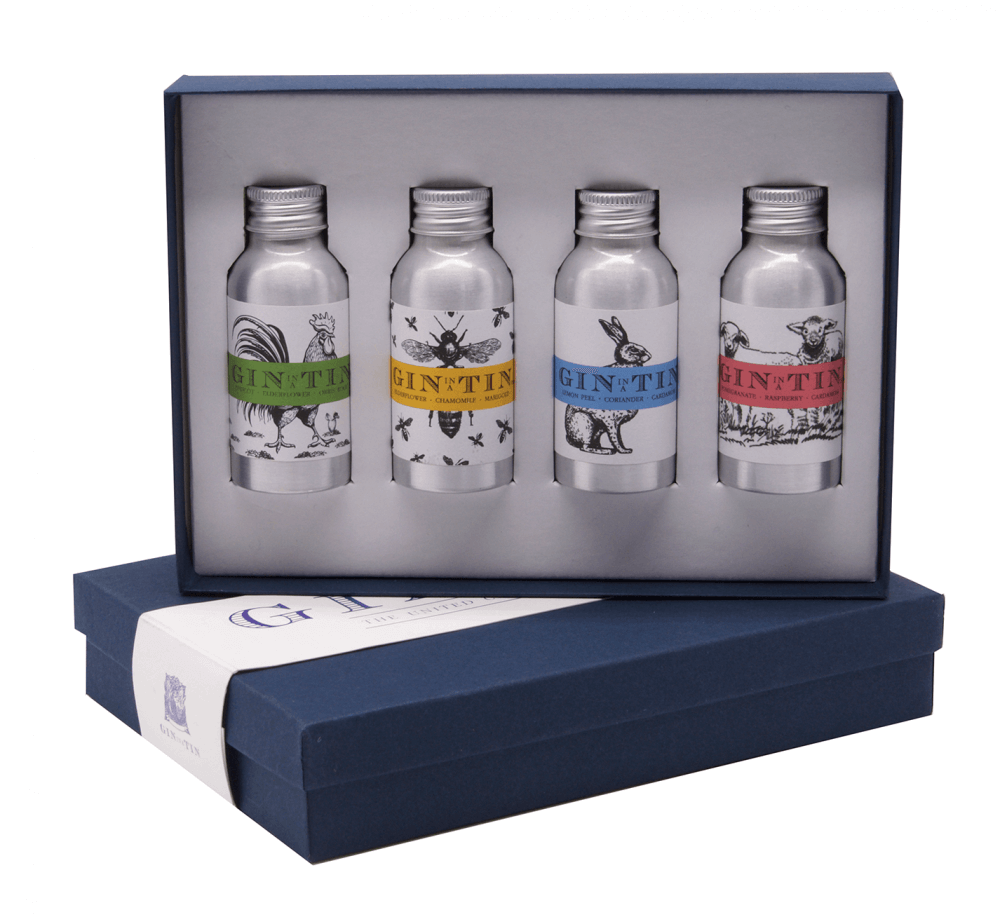 Gin In A Tin - Animal Set GenericGin In A Tin - Animal Set Generic Blue Box