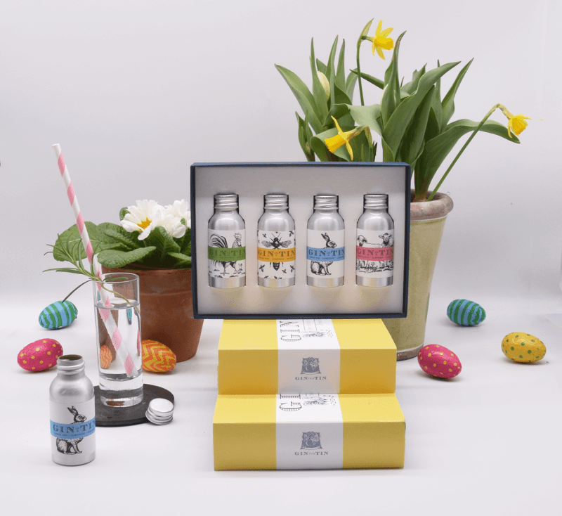 Gin In A Tin - The Perfect Easter Tipple Gift Set of Gin