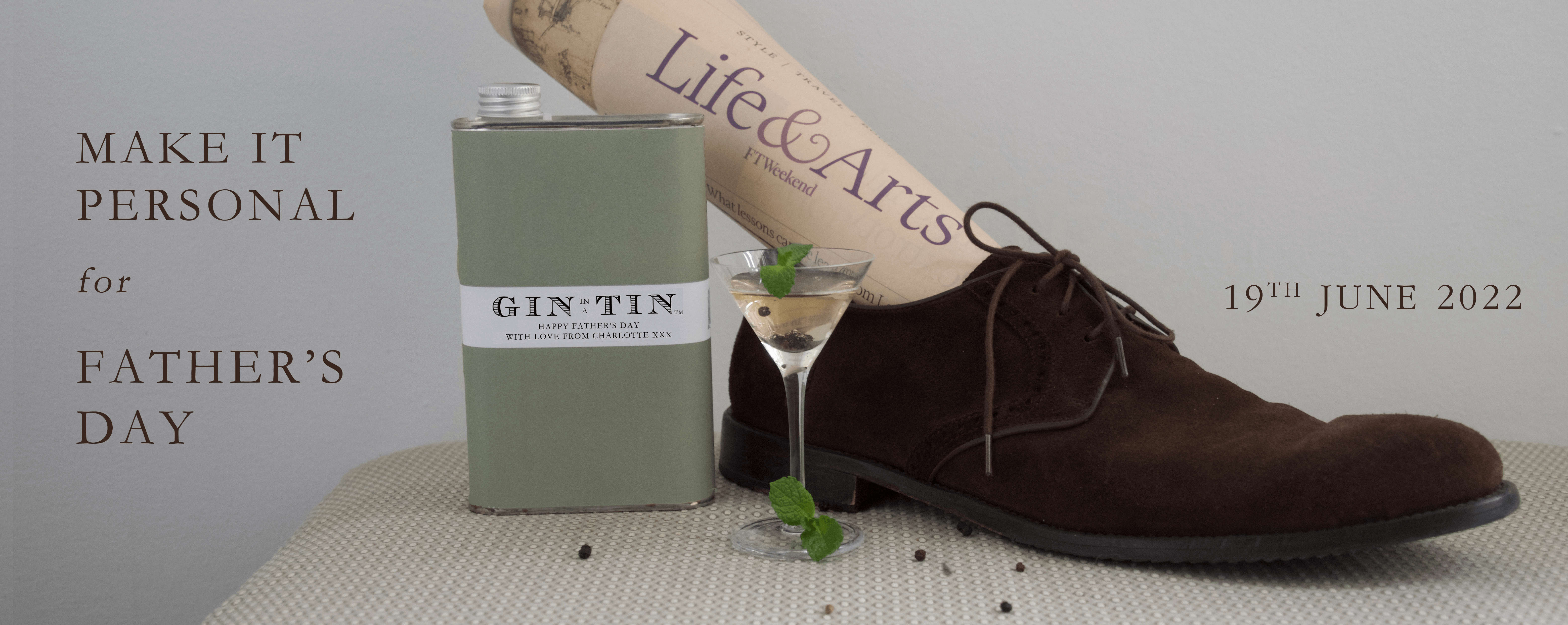 GIN IN A TIN - Father' Day 2022 - HOME PAGE