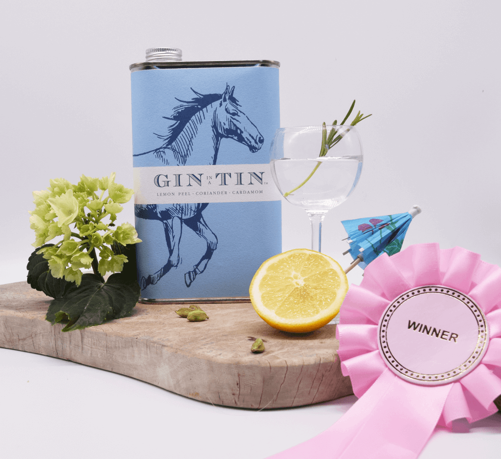 Gin In A Tin - The Perfect Tin for Equestrian Gin Lovers!