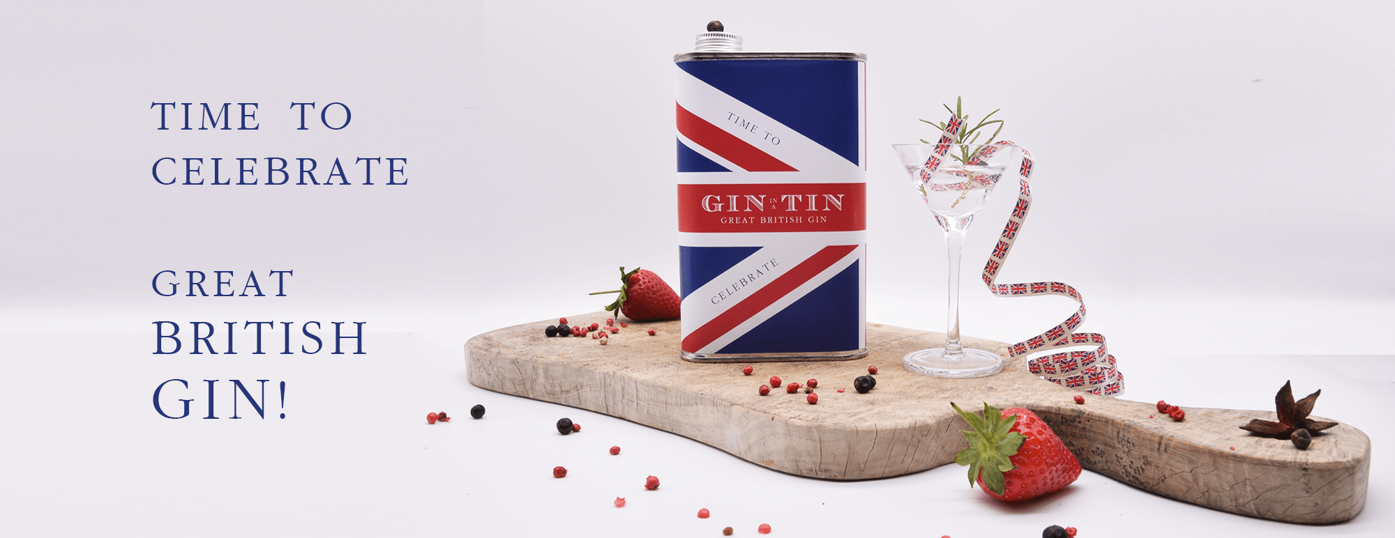 Gin In A Tin - Time To Celebrate Great British Gin