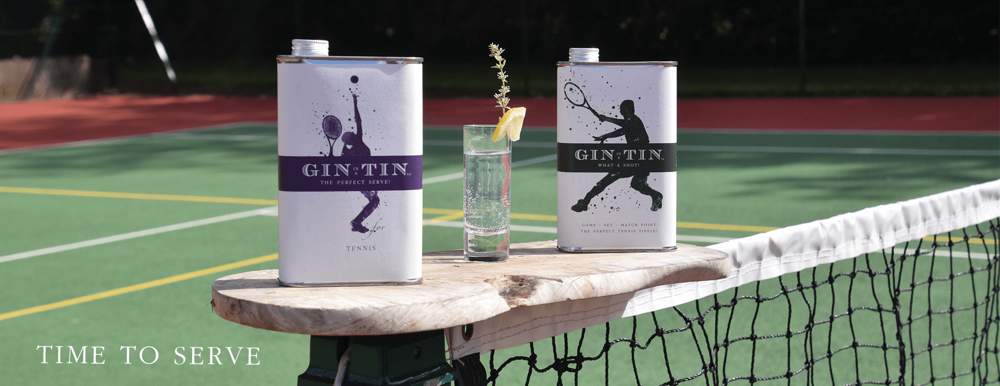Gin In A Tin - Tennis Tins of Gin