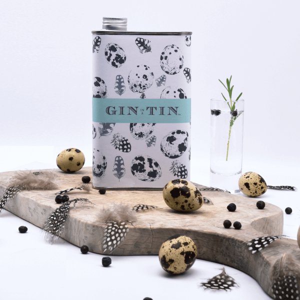 © 2003 Gin In A Tin - Eggs and Feathers - London Dry Easter Gin