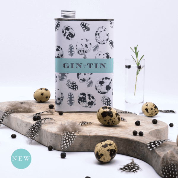 Gin In A Tin - Eggs and Feathers - Rhubarb Gin
