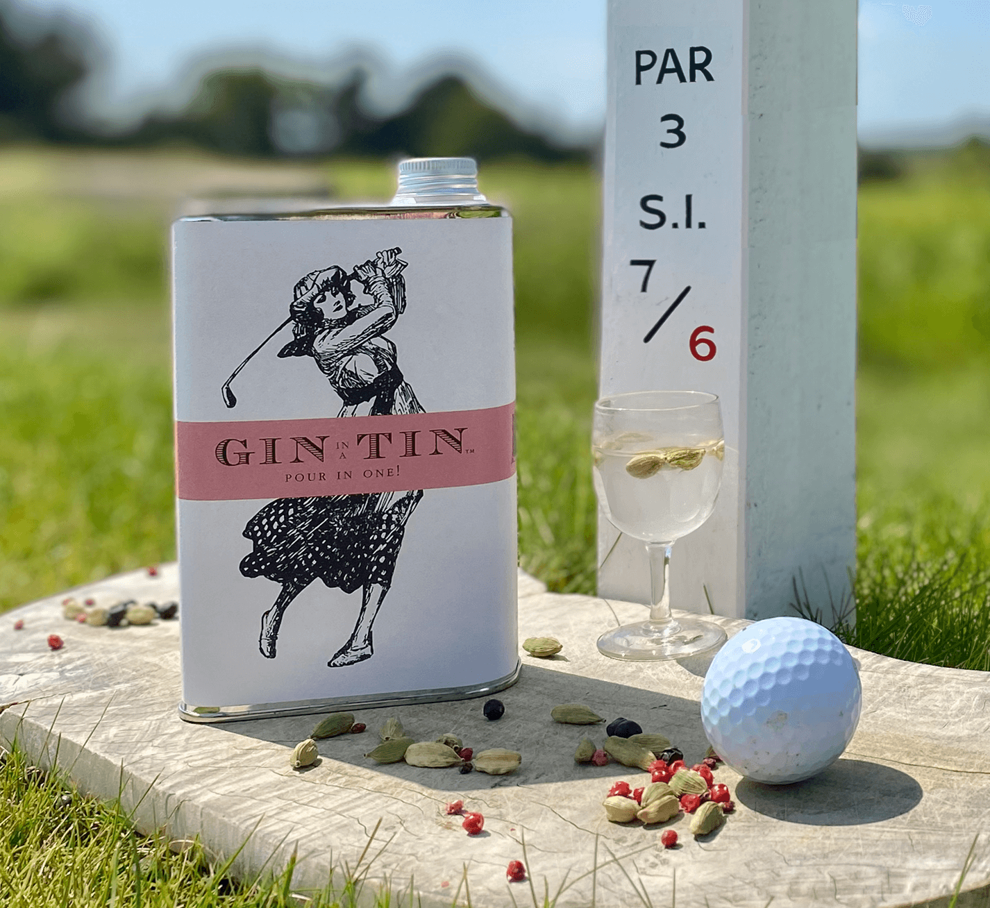 Gin In A Tin - London Dry Gin Gifts For Golfers