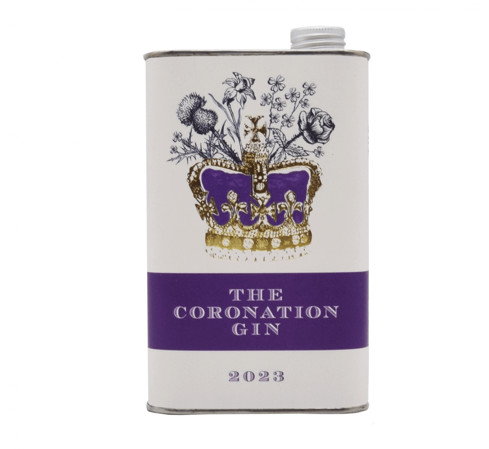 Gin In A Tin - The Coronation Gin - Part of The Historic Royal Palaces Gin Collection