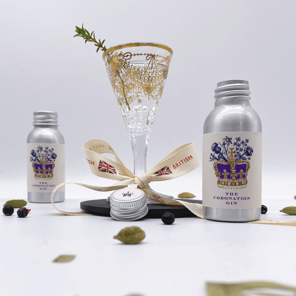 Coronation Gin Miniatures - Gin In A Tin and Historic Royal Palaces