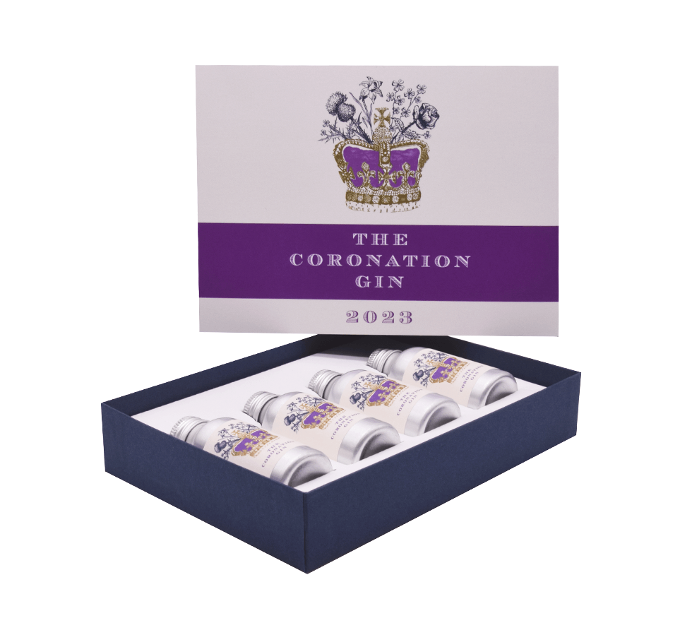 Coronation Gift Set Of Four - Cut Out - Box Open