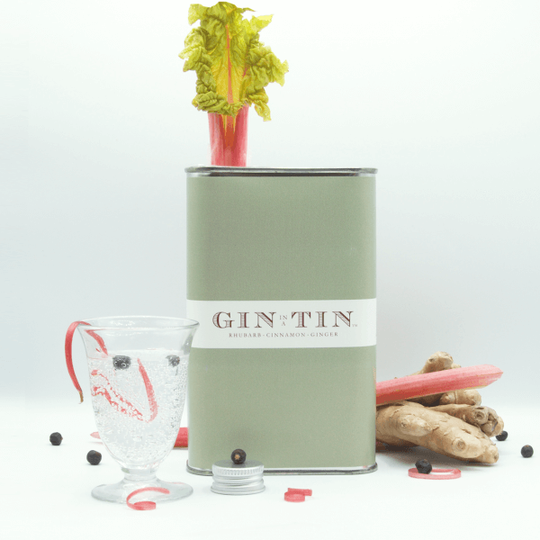 © Gin In A Tin 20204 - Rhubarb, Cinnamon & Ginger